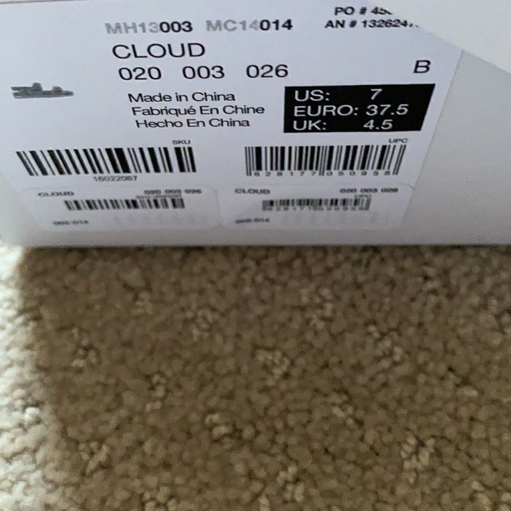 Aldo Women’s Gray “Cloud” Shoes | Size 7 | New With Box - Picture 2 of 3